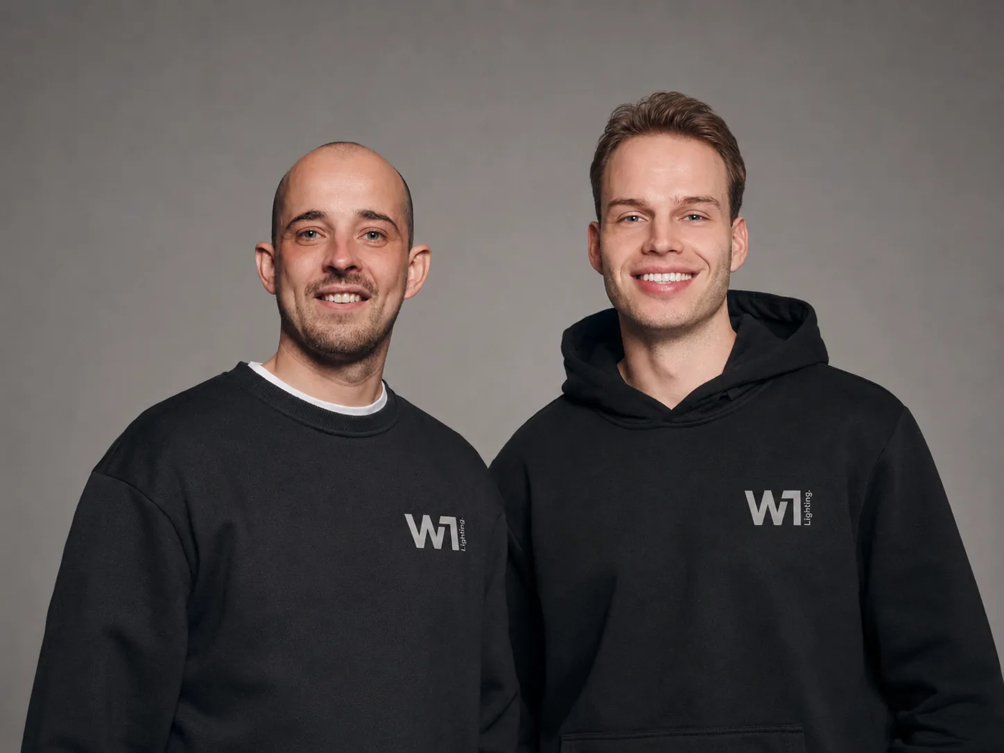 De twee oprichters van White Label Lighting